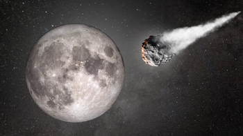 Un asteroide podría chocar con la Luna en 2032: 