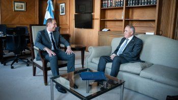 El gobernador Jaldo se reunió con Santilli y Guberman