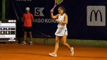 Riera avanzó a los cuartos de final del Tucumán Open WTA 125