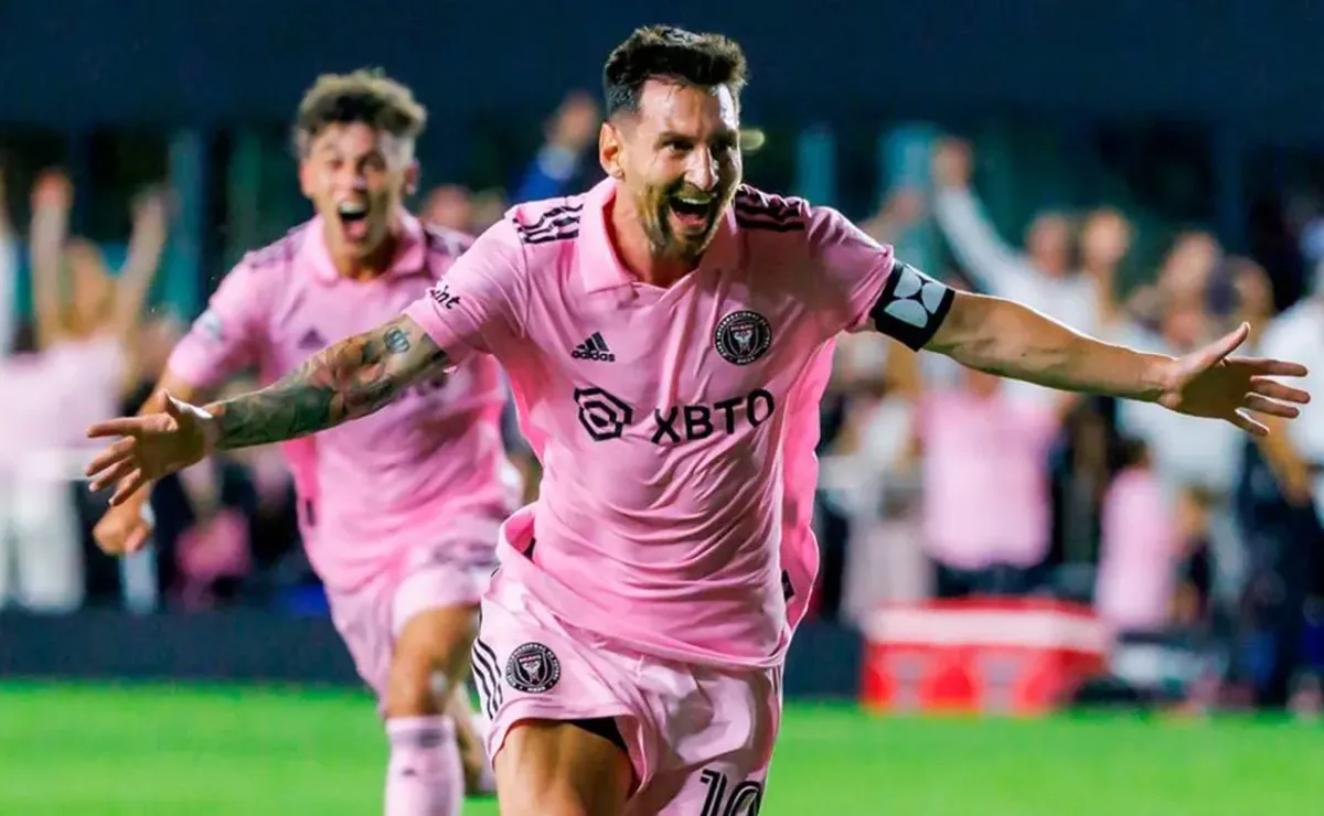 Lionel Messi metió tres goles para Inter Miami (Foto: Bolavip)