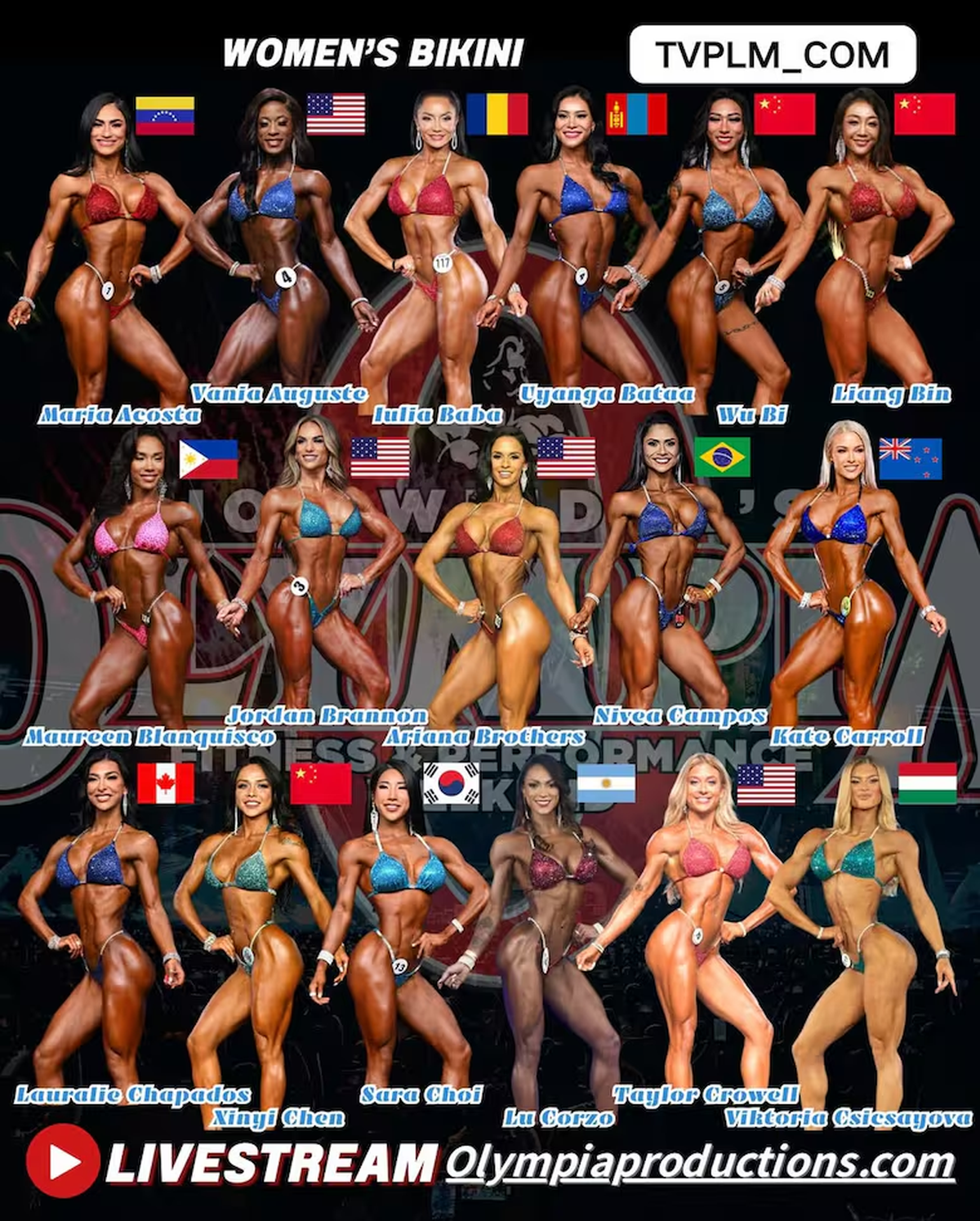 Luciana competió contra las mejores del mundo en Mr Olympia 2025. Foto: Clarín Luciana competió contra las mejores del mundo en Mr Olympia 2025. Foto: Clarín