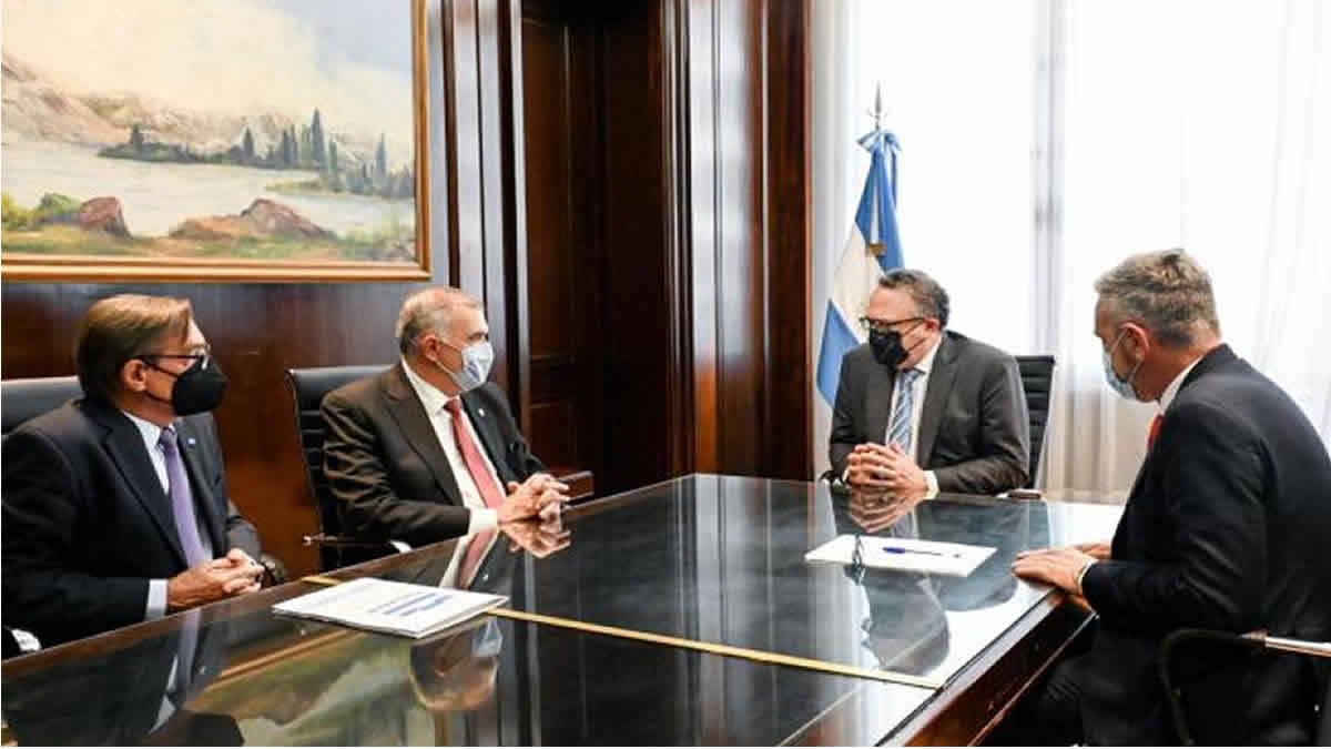 Jaldo llevó esta semana adelante una cargada agenda en Capital Federal por proyectos para la provincia.