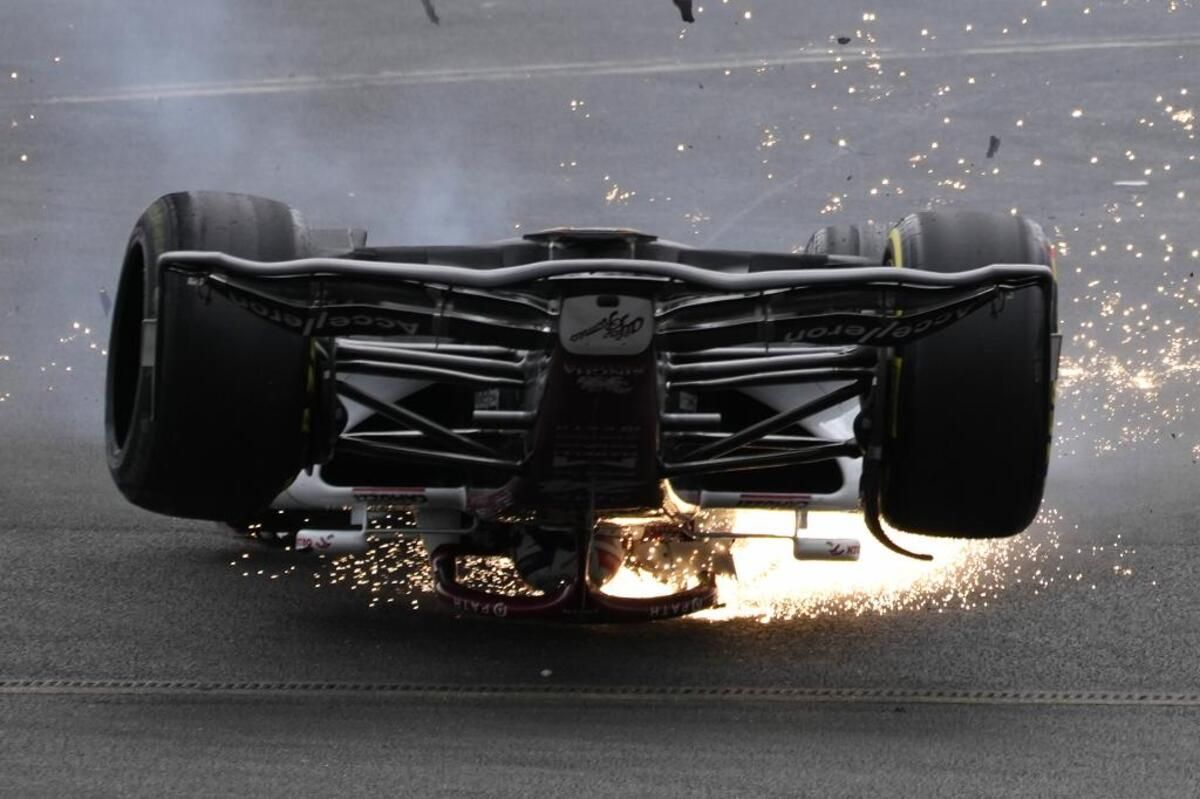 Impactante accidente en Fórmula 1