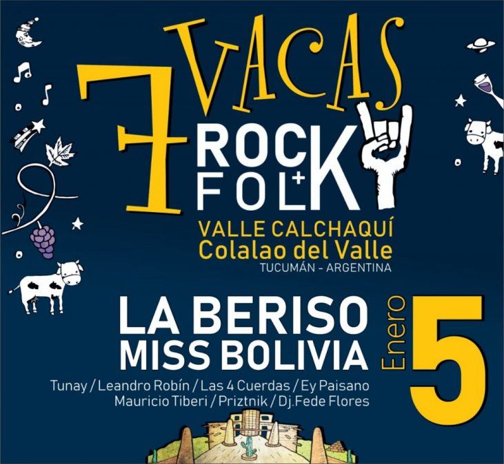 Anticipo de verano: La Beriso y Miss Bolivia tocarán en Colalao del Valle
