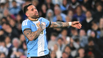 Otamendi se despidió de la Albiceleste con gol