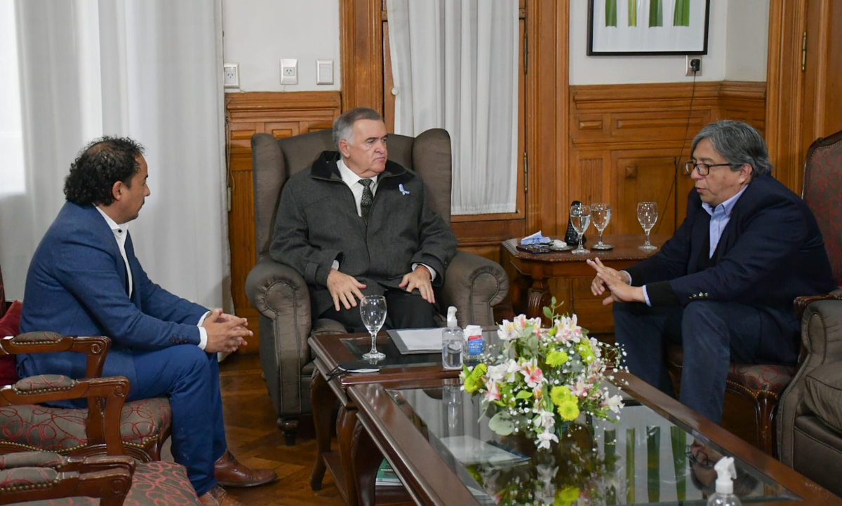 Osvaldo Jaldo se reunió con el jefe regional de Anses