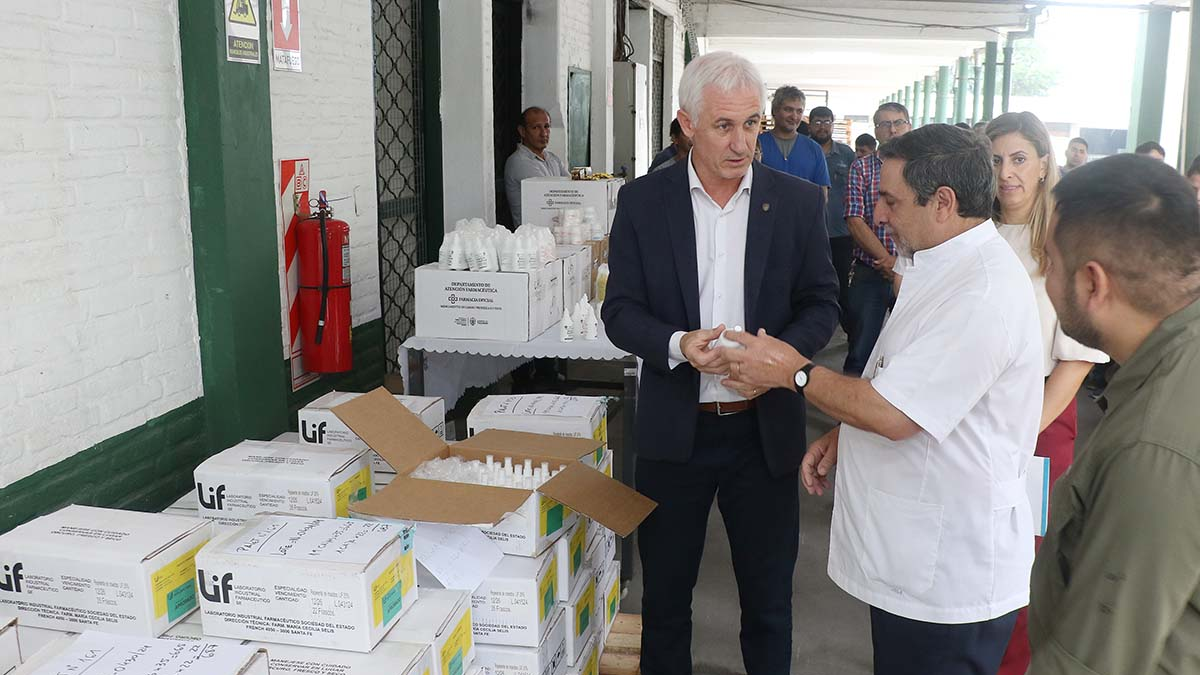 Jaldo agradeció la donación de repelentes enviada por Santa Fe