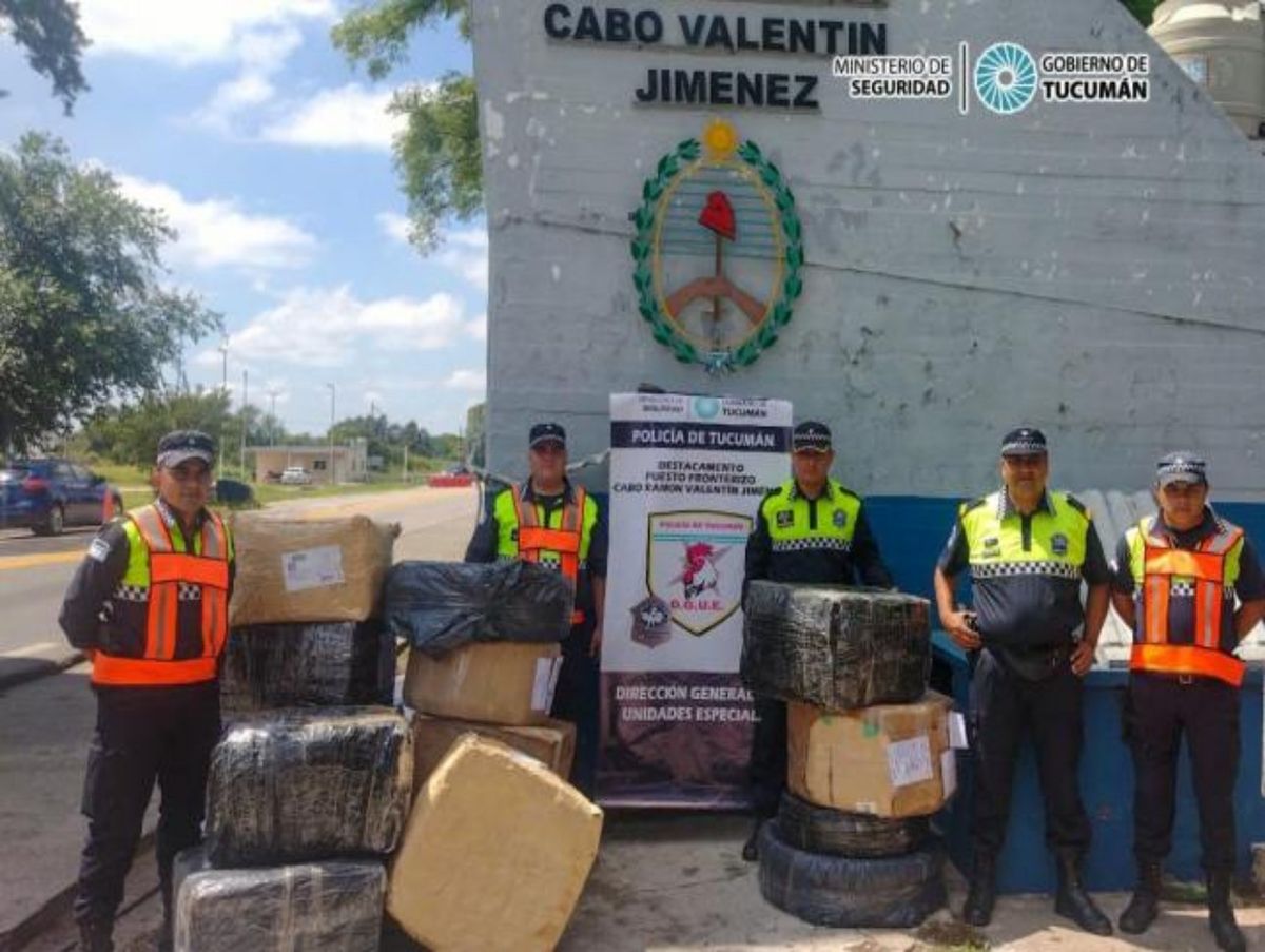 Operativo Lapacho: Secuestran 60 cubiertas en un puesto fronterizo