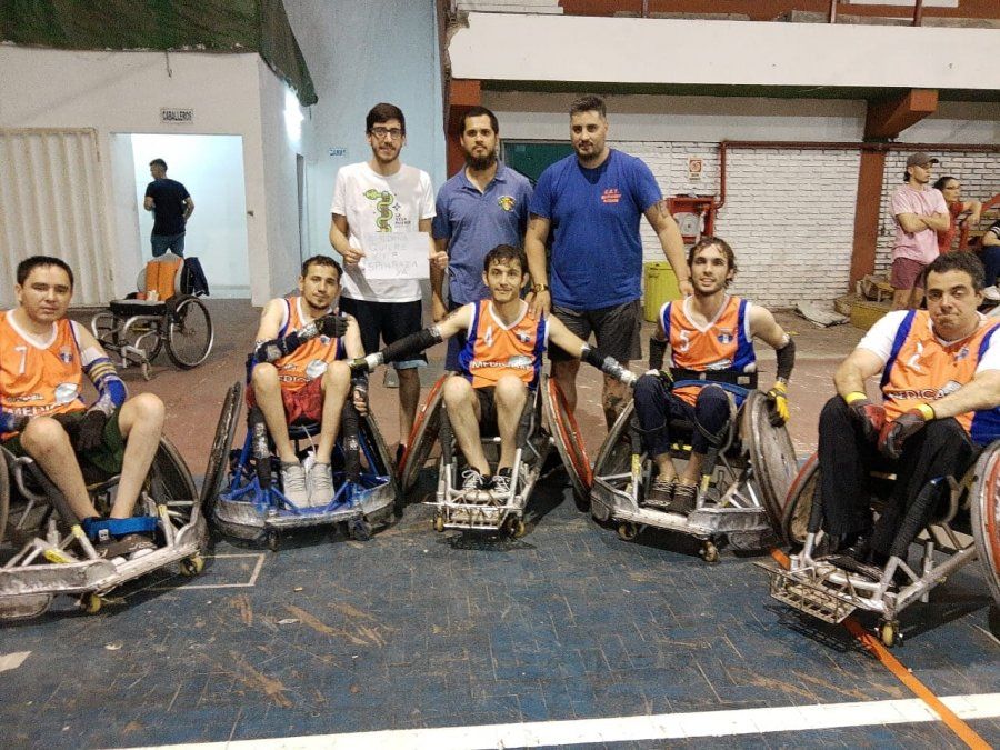 Quad Rugby terapia ocupacional aplicada al deporte