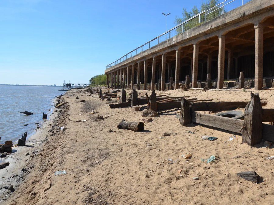 Preocupación por la situación actual del Río Paraná.