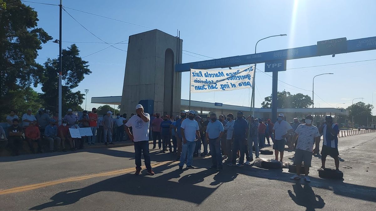 Ingenio San Juan: protesta y corte de los trabajadores