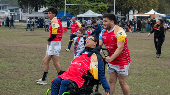 El Eliseo Rival reunió al rugby juvenil en una jornada de inclusión y compañerismo