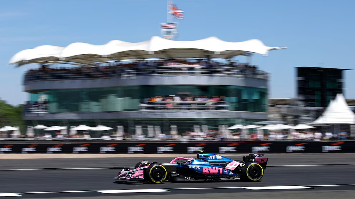 Colapinto tuvo un primer día con puntos positivos en Silverstone