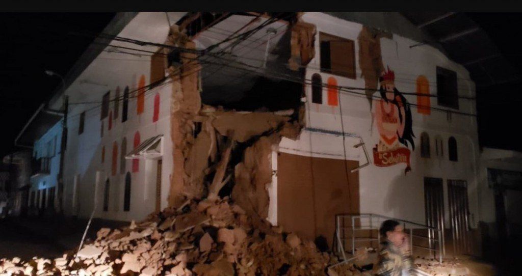 Un terremoto de 7,5° sacudió el nordeste de Perú