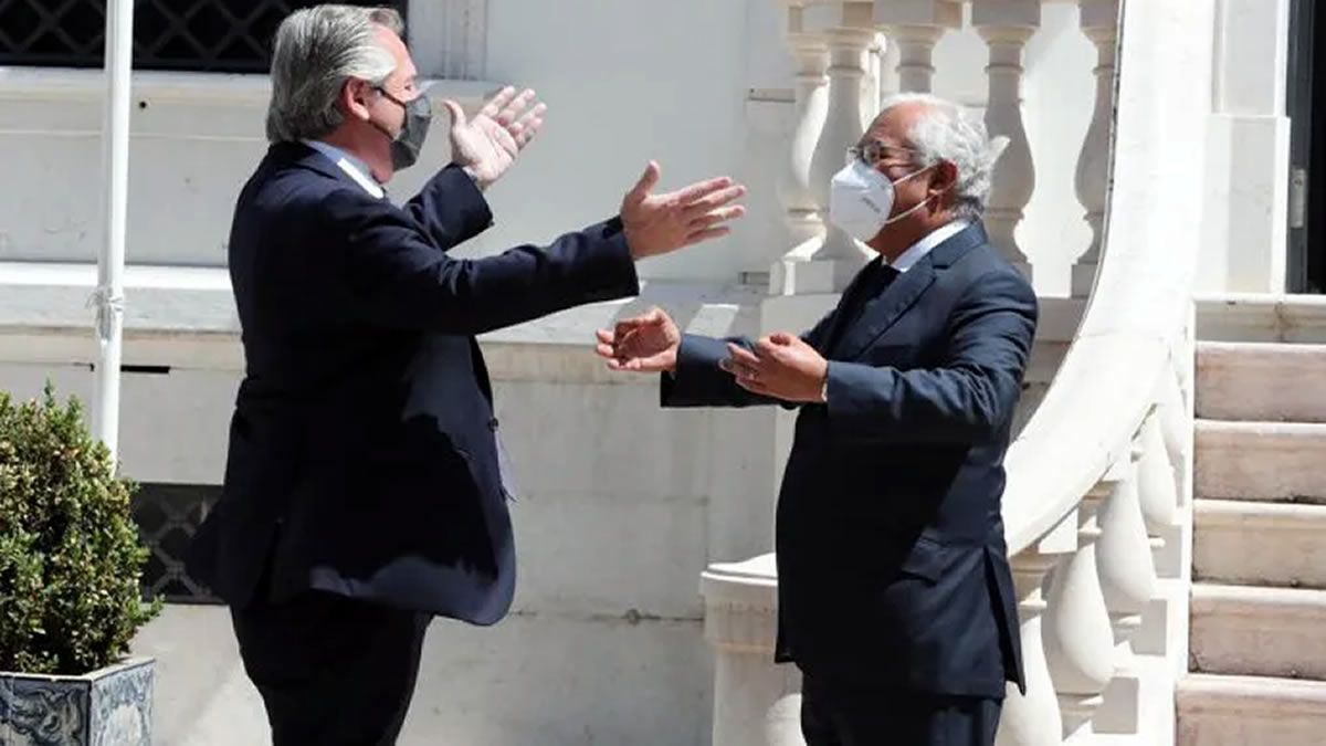 Portugal: Fernández se reunió con el primer ministro