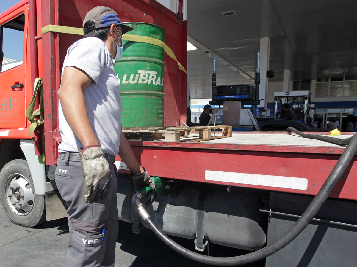 En el interior aseguran que ya hay faltantes de gasoil. 