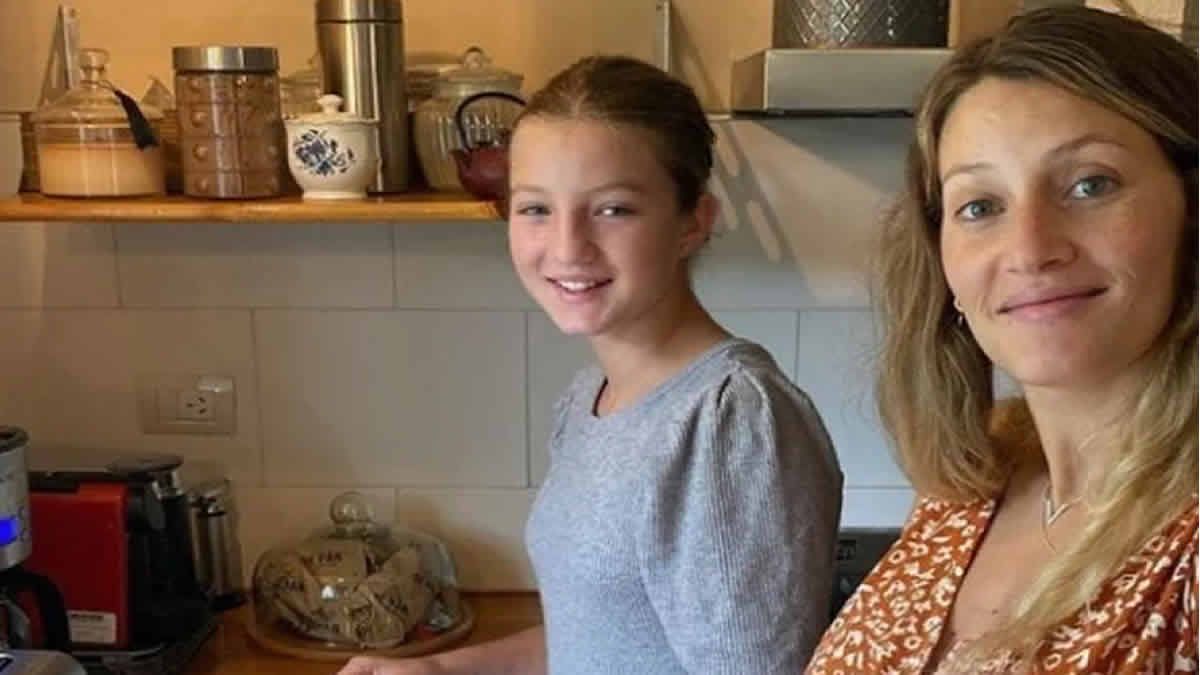 Viciconte compartió una tarde de cocina con las hijas de Cubero