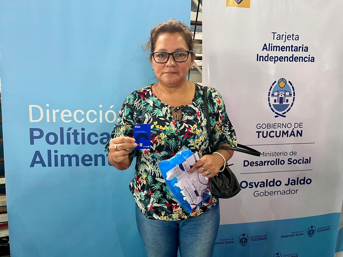 Desde el lunes se entrega la Tarjeta Alimentaria en el interior. Foto: Comunicaci&oacute;n Tucum&aacute;n &nbsp;