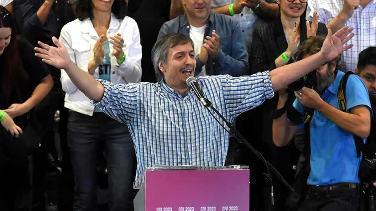 Máximo Kirchner habló tras la decisión de Alberto Fernández