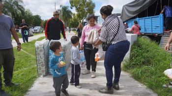 Continúan los operativos de asistencia a familias afectadas por las lluvias en Villa Hileret