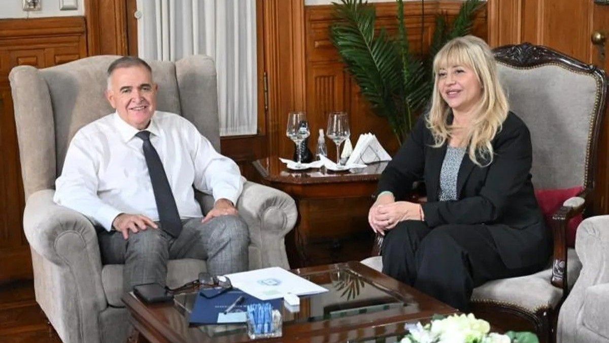 Jaldo y Chahla analizaron obras, transporte y la situación de la Escuela Normal