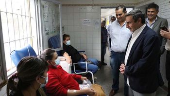 El ministro de Salud recorrió el Hospital de Estación Araoz