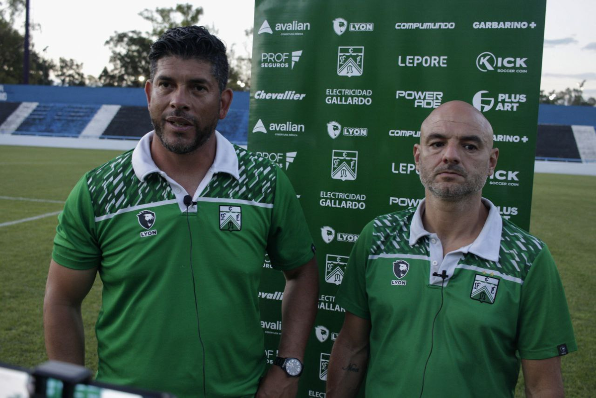 Sergio G&oacute;mez y Favio Orsi conforman la dupla de entrenadores de Ferro Carril Oeste.