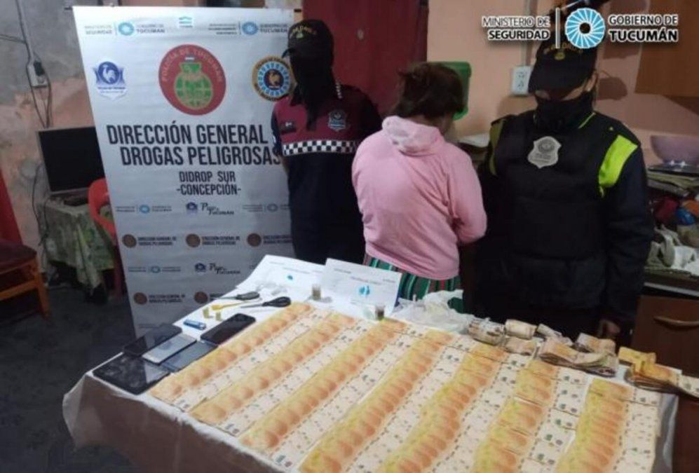 Concepción: secuestraron cocaína y una importante suma de dinero