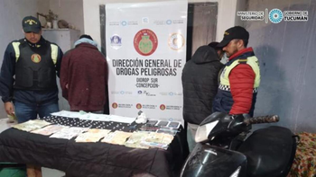 Concepción: desarticularon kioscos de venta de droga