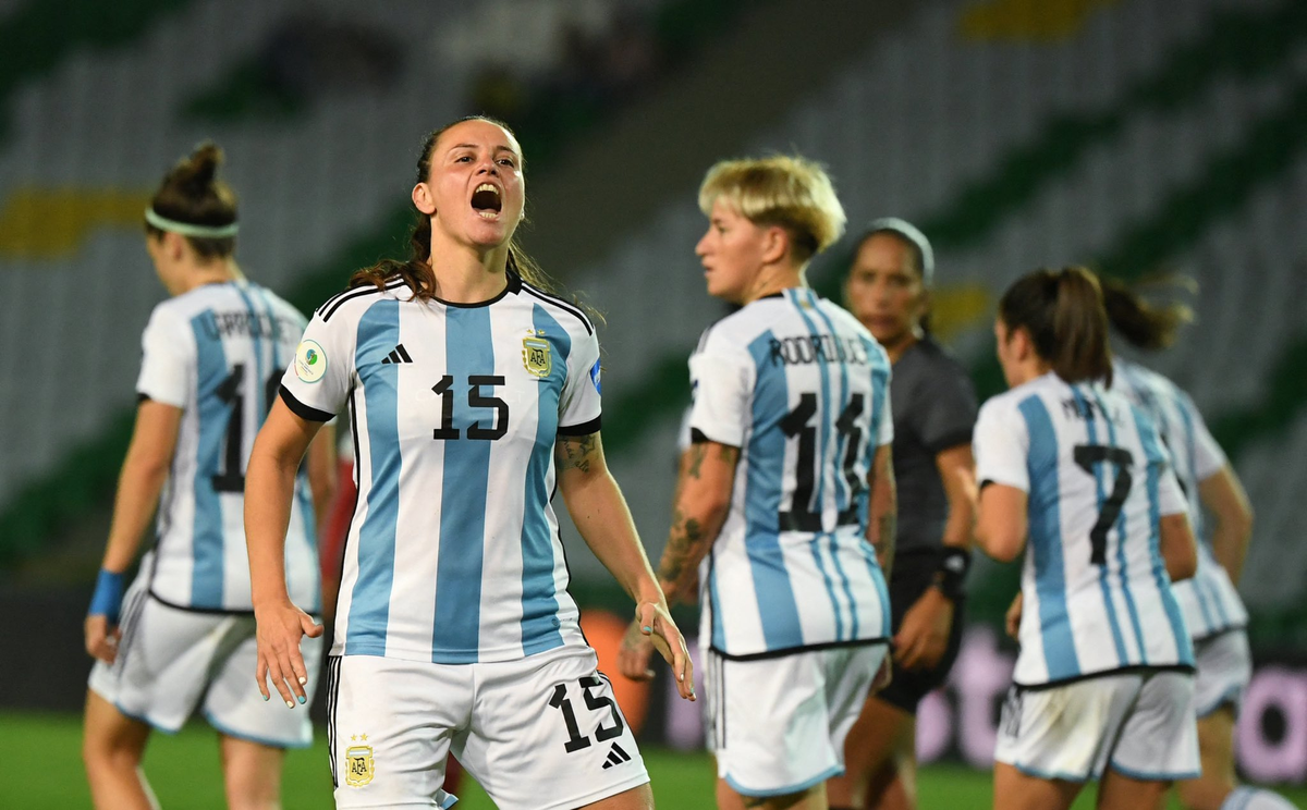 Copa América Femenina: goleada de Argentina 4 a 0 ante Perú