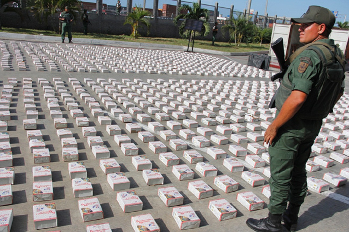 Venezuela: incautan más de 36 toneladas de droga durante 2022