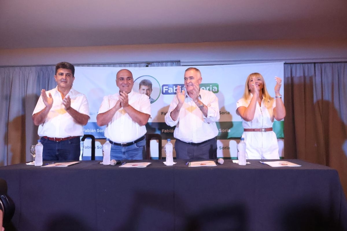 Fabián Soria lanzó oficialmente su candidatura a legislador