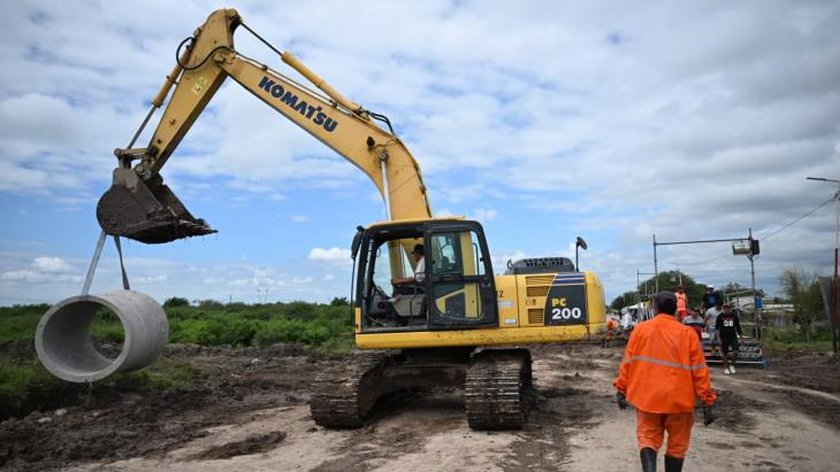 La Madrid: Defensa Civil informó que el agua se retiró en un 90%
