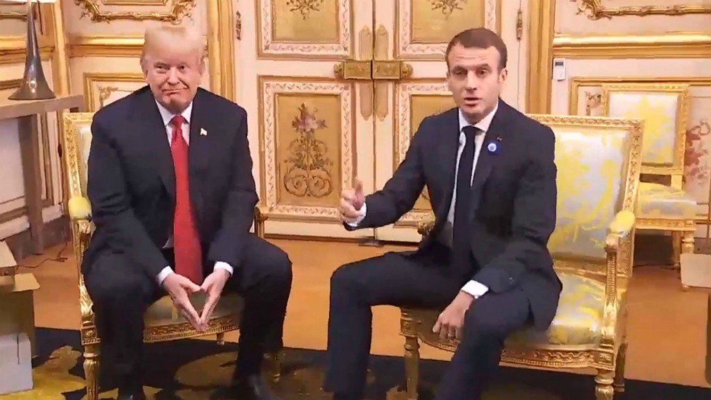 Macron baja los decibeles en su enfrentamiento con Trump