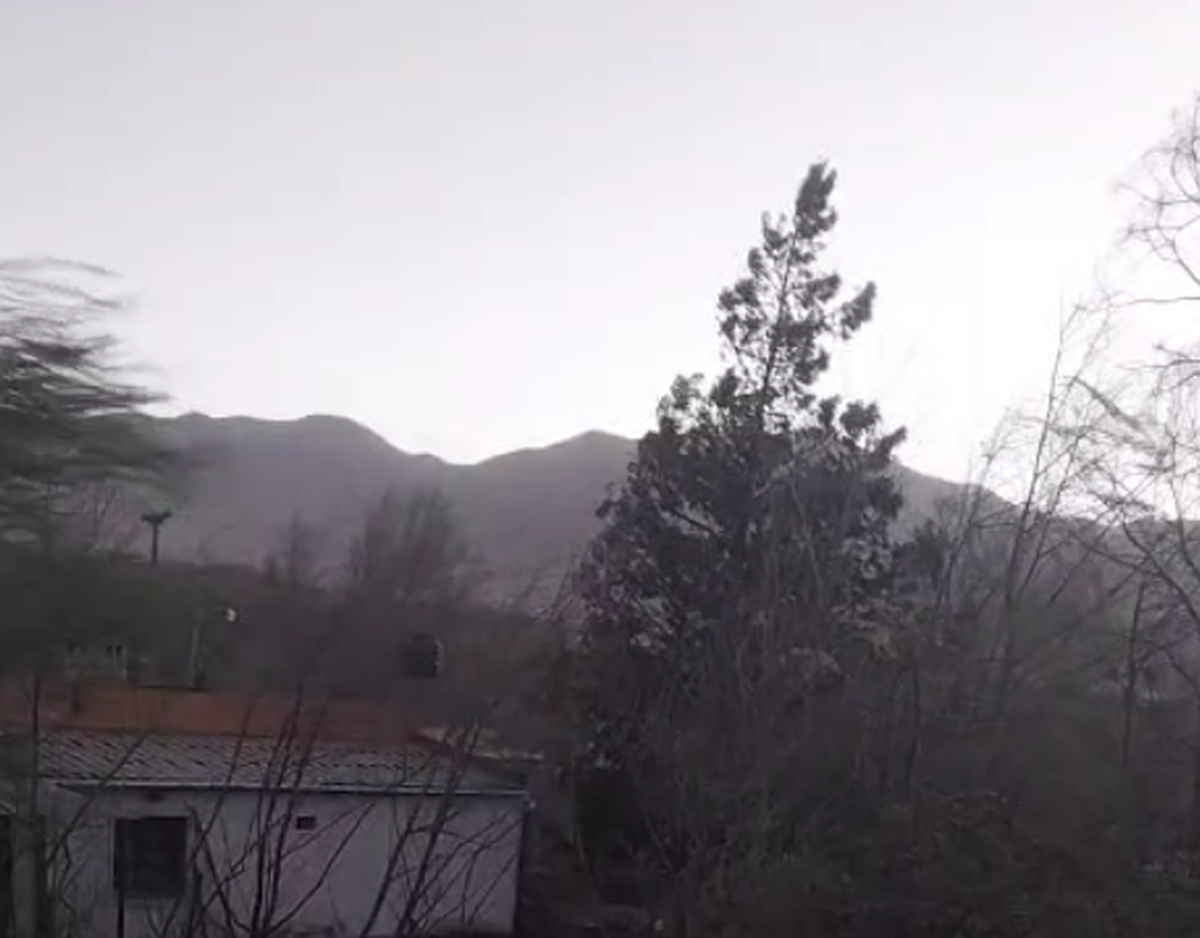 Fuertes vientos en Tafí del Valle: vecinos reportan cortes de energía eléctrica