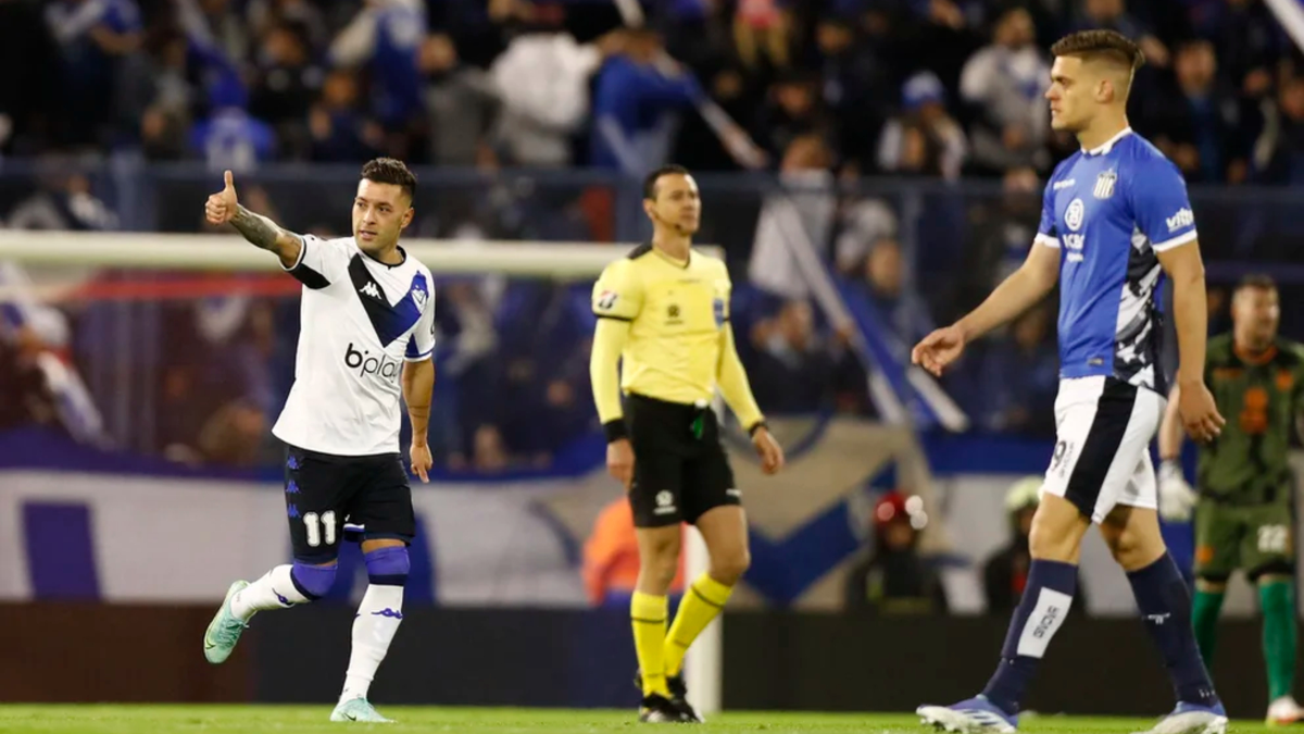 Copa Libertadores: Vélez le ganó sobre el final a Talleres