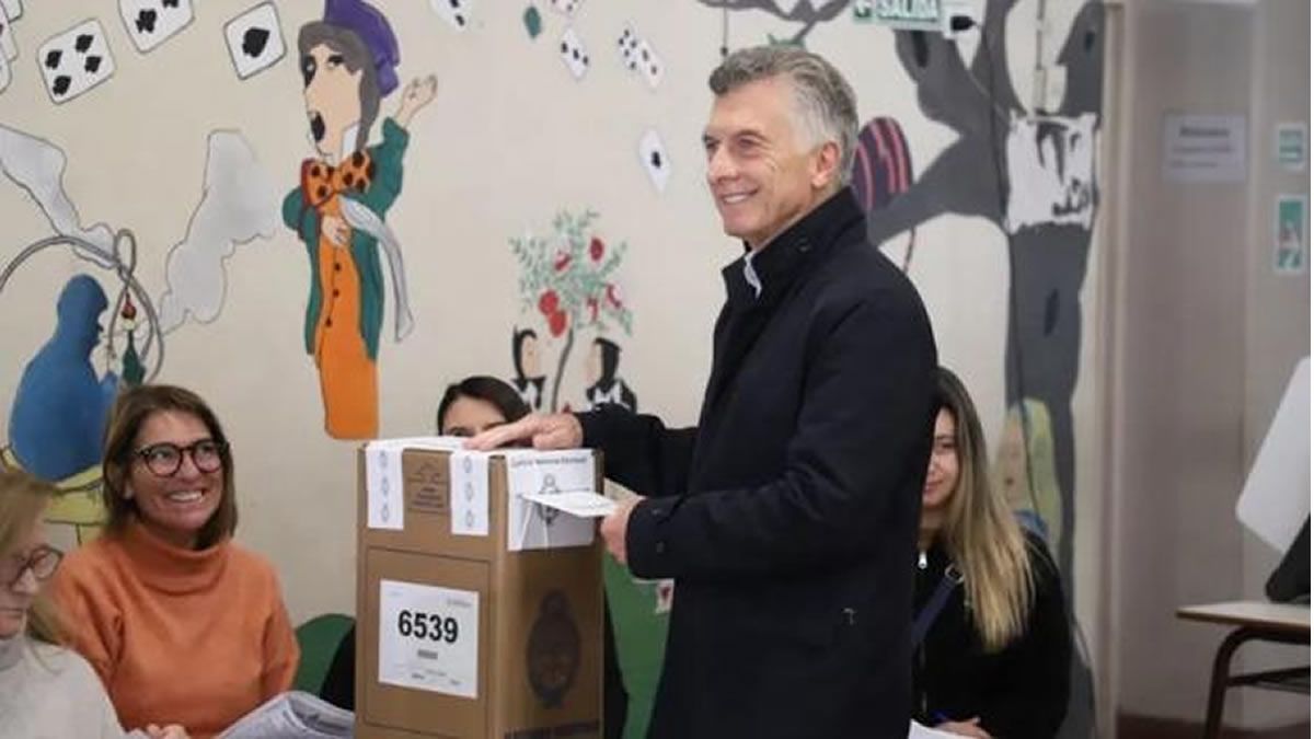 Mauricio Macri criticó el voto electrónico y a un sector del PRO
