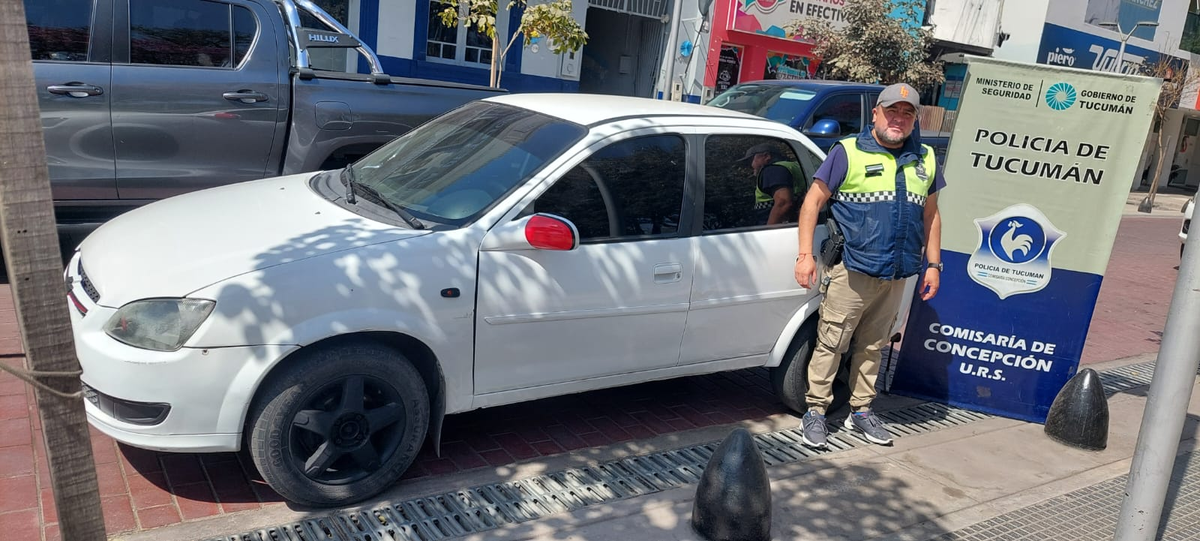 Concepción: Secuestran un automóvil que habría sido usado en un robo.