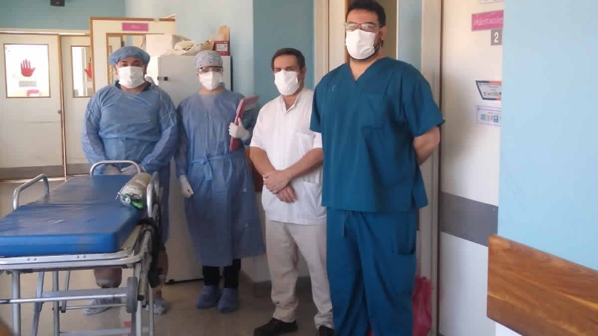 Coronavirus: Medina Ruiz supervisó el trabajo en el Este de la provincia