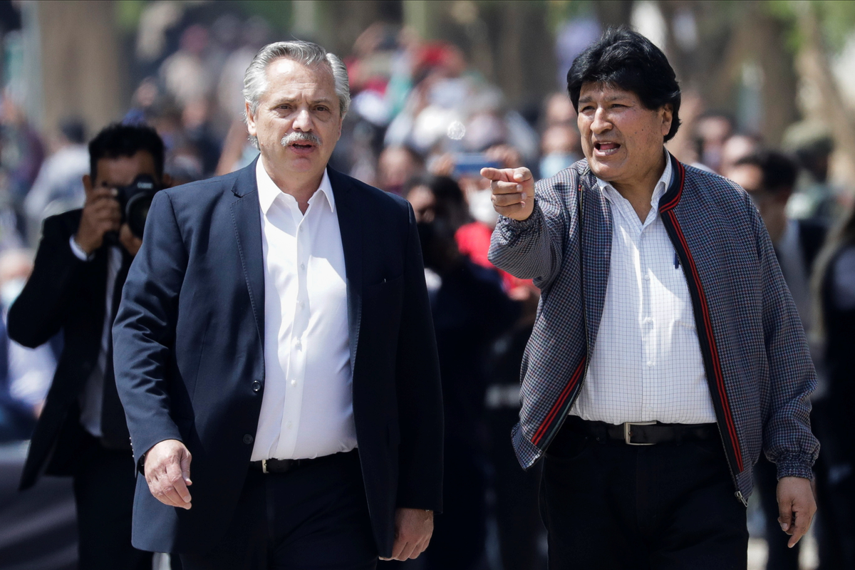 Alberto Fernández y Evo Morales compartirán un almuerzo