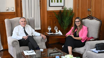 Jaldo se reunió con la edil Matar para abordar obras comunitarias para Alberdi