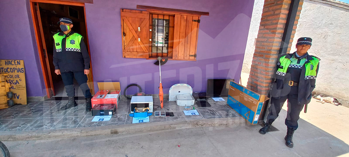 Recuperan múltiples elementos robados en “escruches” en El Mollar.