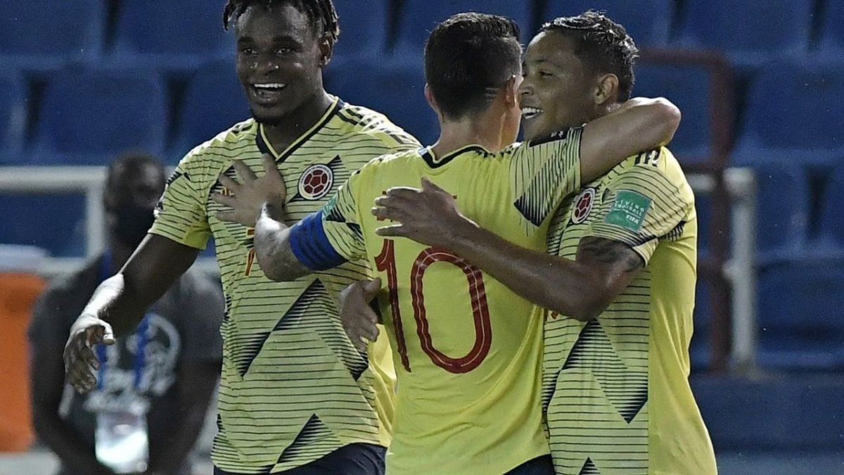 Colombia venció por 3 a 0 a Venezuela en Barranquilla