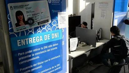 El Registro Civil entregará DNI en vísperas a las PASO