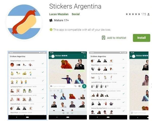 Nuevos stickers con sello argentino en WhatsApp: cómo diseñar los tuyos