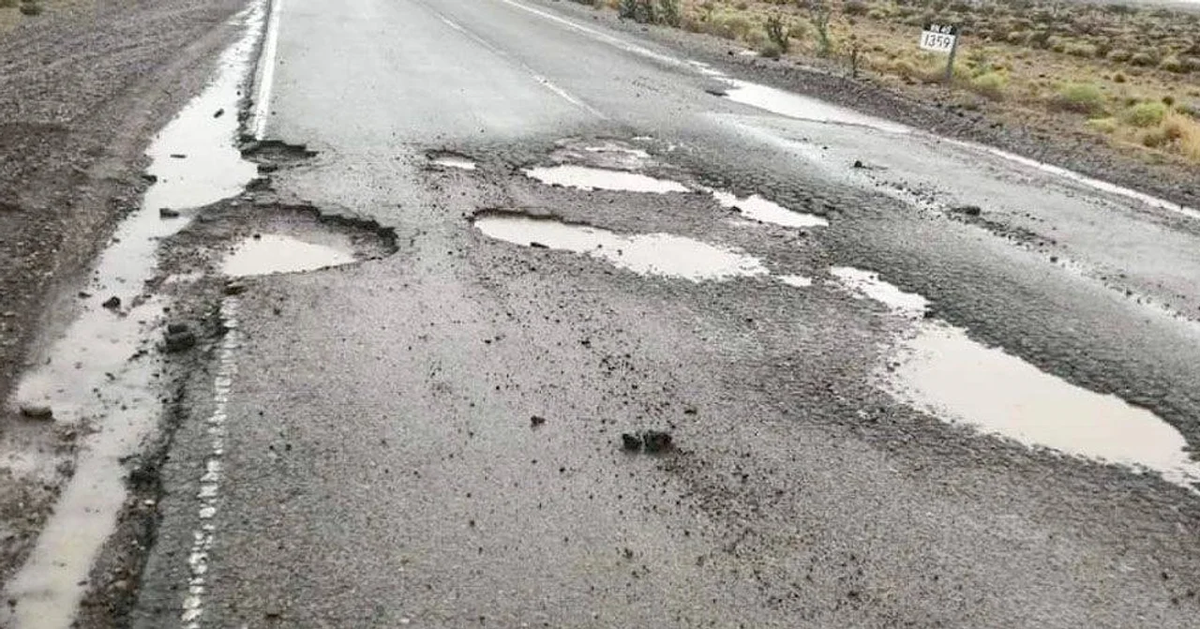 Empeora el estado de las rutas nacionales. (Foto:Noticias Argentinas)