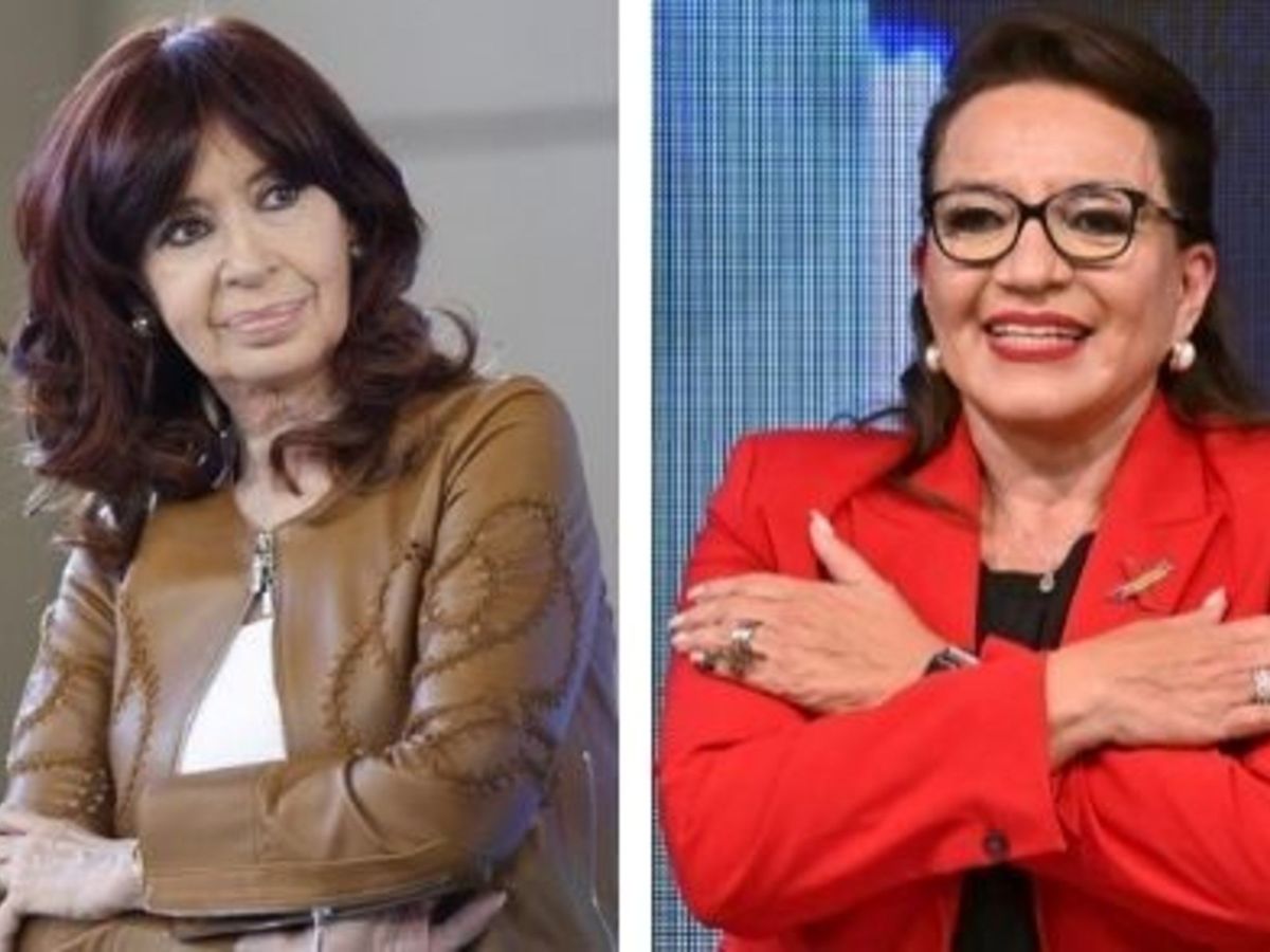 Cristina saludó a Xiomara Castro de Zelaya por su elección.