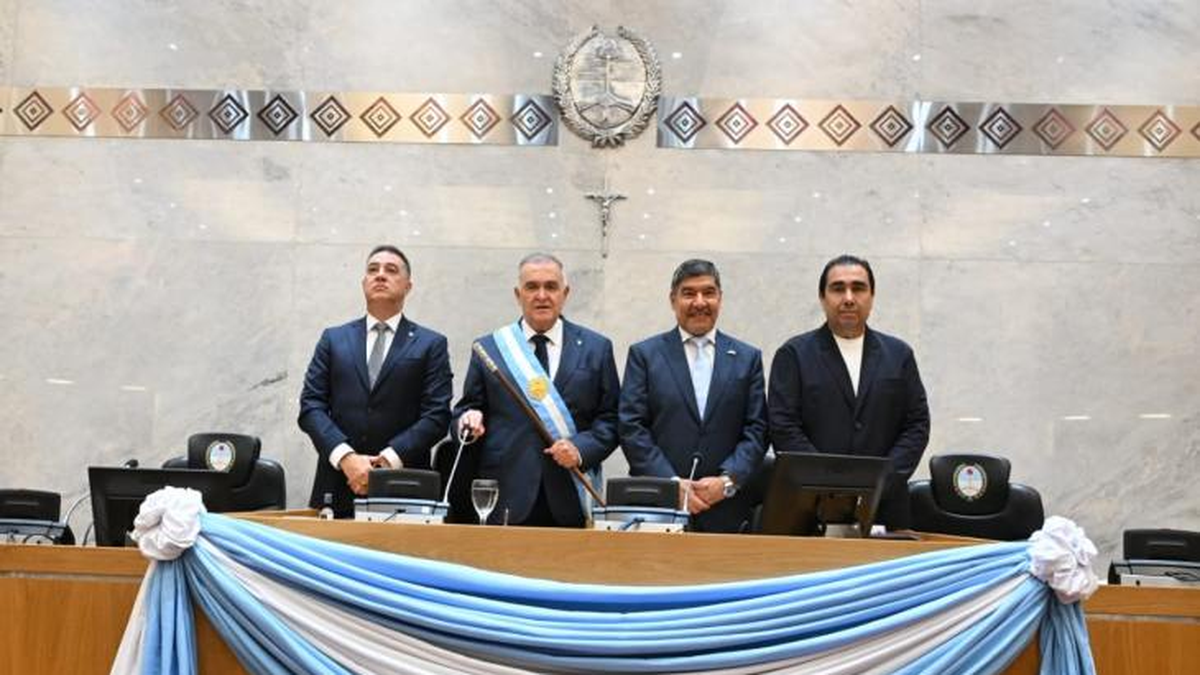Jaldo inauguró el 121° período de sesiones ordinarias de la Legislatura