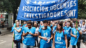 Docentes universitarios inician este lunes una semana de paro