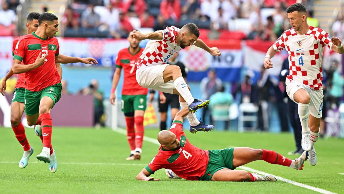Croacia no pudo con Marruecos y empató en el debut